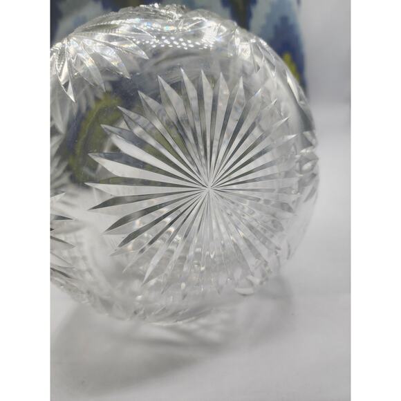 Antique Americsm Brilliant Cut Glass Water Carafe - Picture 4 of 8